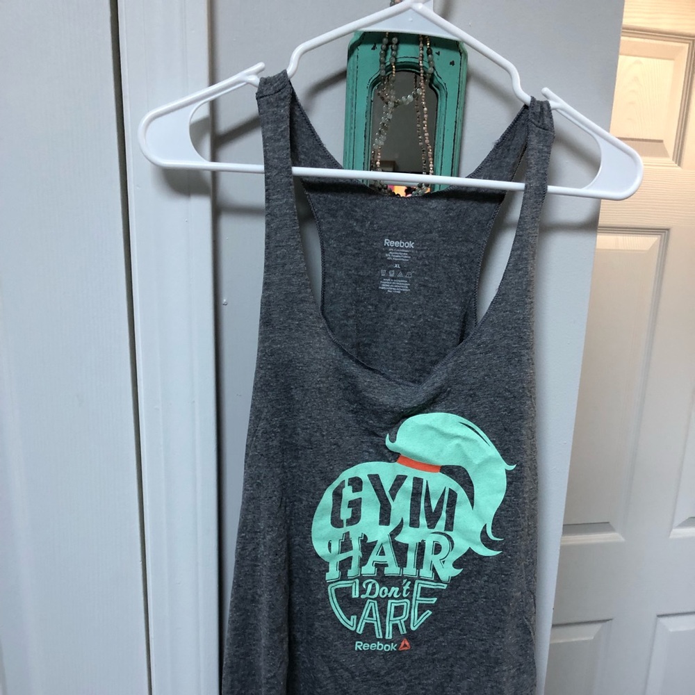 XL Reebok tank gray